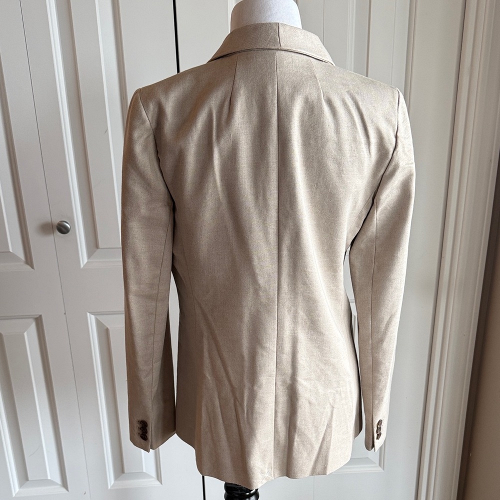 J. Crew Women's Beige Parke Blazer NWT - Picture 5 of 7